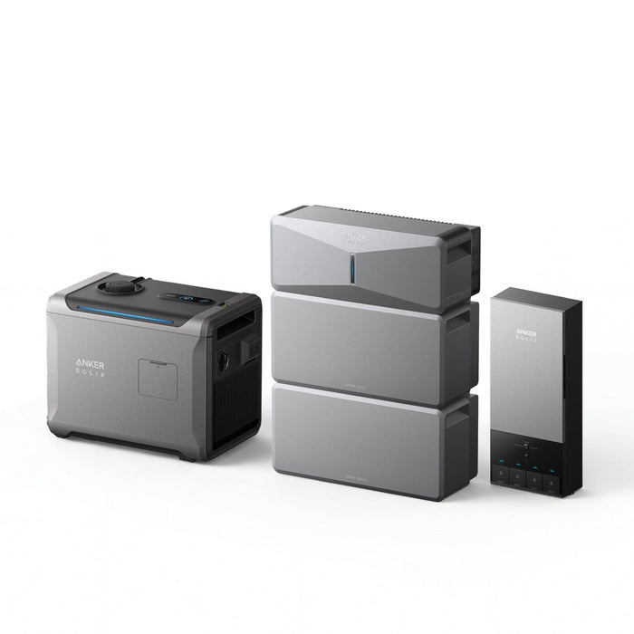 Anker Solix | E10 Infinite Backup Kit | 6-24 kWh LiFePO4 Battery | 10-30 kW Turbo Output