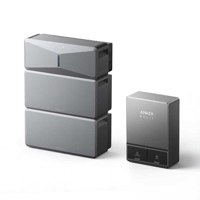 Anker Solix | E10 Manual Backup Kit | 6-12 kWh LiFePO4 Battery | 10-30 kW Turbo Output