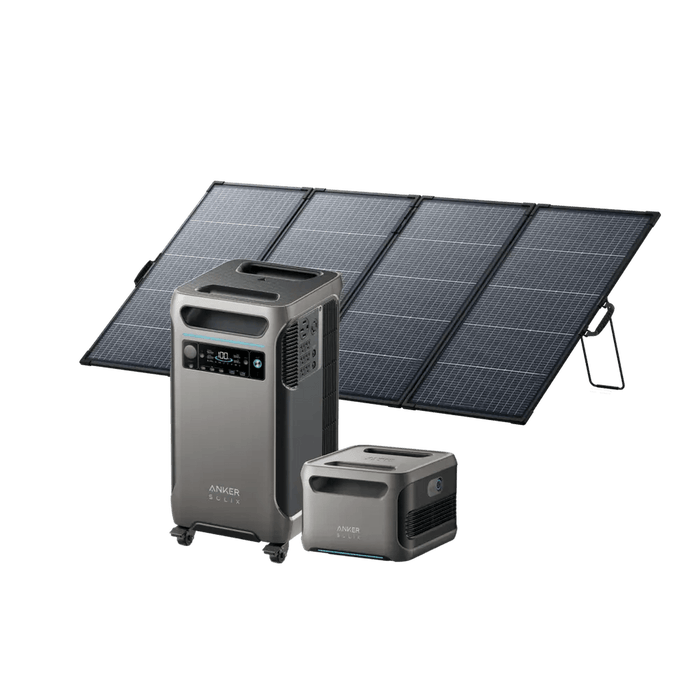 Anker Solix | F3800 + Expansion Battery + 400W Solar Panel