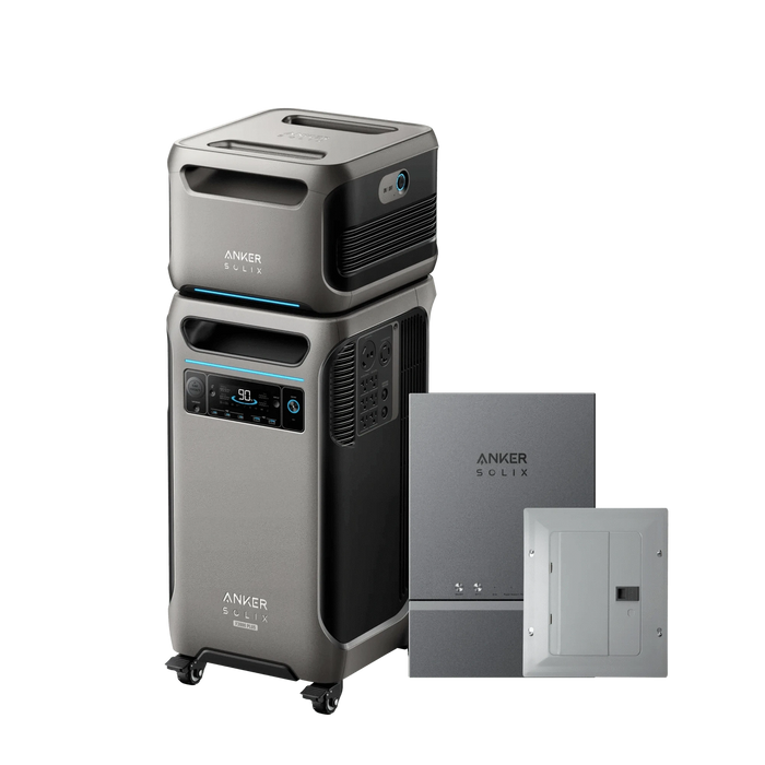 Anker Solix | F3800 + Expansion Battery + Home Power Kit with Free Protective Cover
