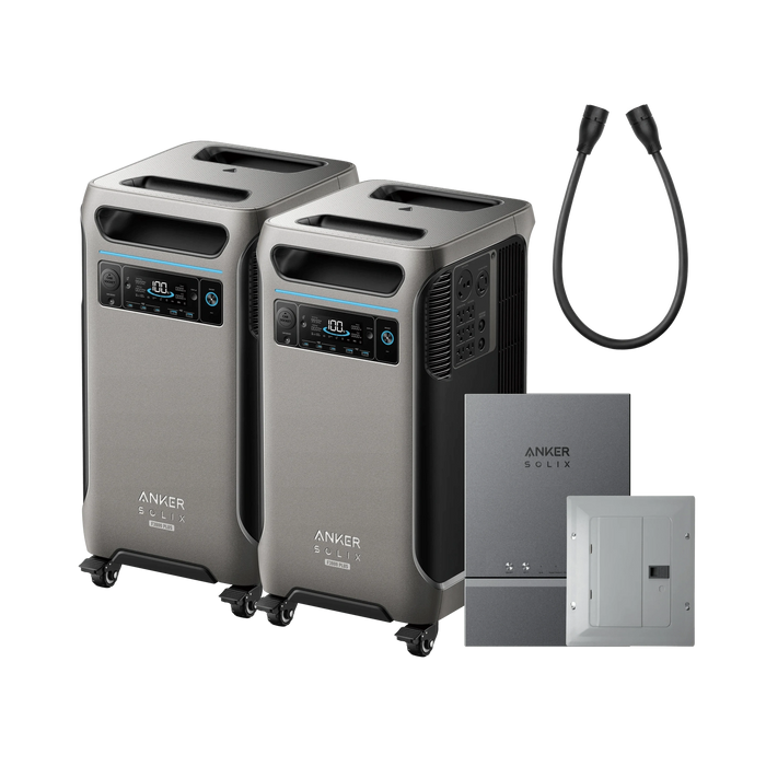 Anker Solix | F3800 Plus x 2 + Smart Home Power Kit