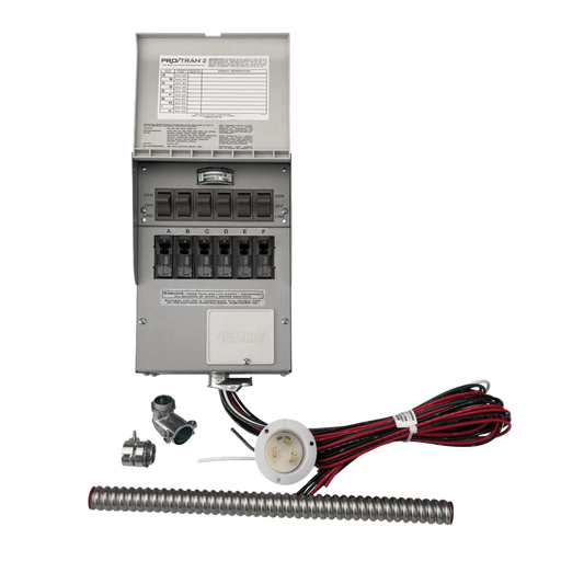 Anker Solix | Home Backup Kit 120V, 30 Amp, 6-Circuit Transfer Switch + Cable