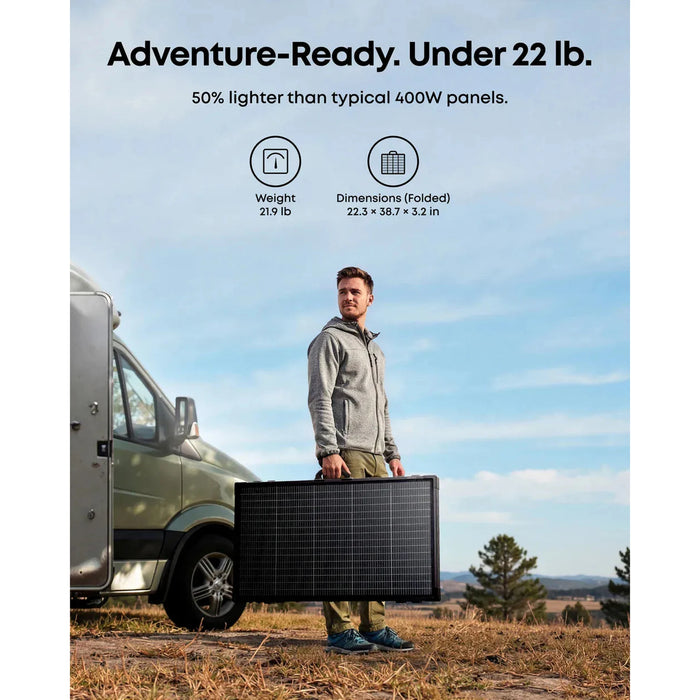 Anker Solix | PS400 Bifacial Portable Solar Panel