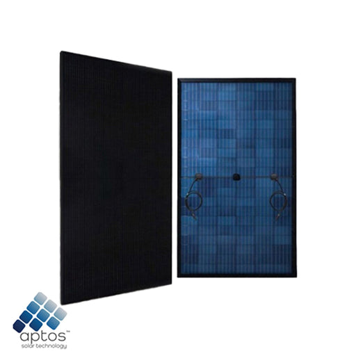 Aptos | 370W Bifacial Solar Panel Black | Up to 480W Bifacial Gain | DNA-120-BF26-370W | MINIMUM PURCHASE: 10