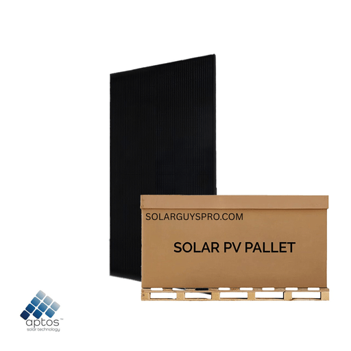 Aptos | 550W Pallet of Bifacial Solar Panels | Up to 688W of Bifacial Gain | 31 Panels