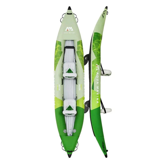 Aqua Marina | Betta 13'6"-412 Recreational Kayak – 2-Person Inflatable Deck Kayak with Paddle Set