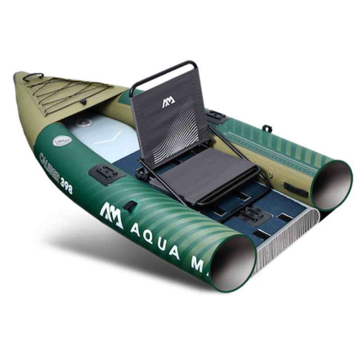 Aqua Marina | Caliber – Angling Kayak, 1/2-Person, 4.0m/35", DWF Deck, with Foldable Fishing Seat and Cup Holder Paddle Excluded
