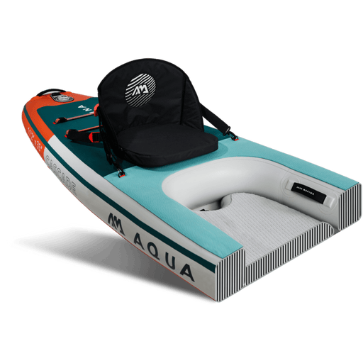 Aqua Marina | Cascade 11'2' – All-Around SUP-Kayak Hybrid Board, 1-Person, 3.4m/20cm with 2-in-1 DUAL-TECH Paddle