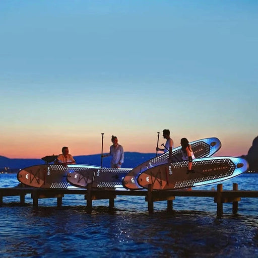 Aqua Marina | Glow 10'4' All-Around iSUP with Ambient Light System – 3.15m/15cm with Safety Leash