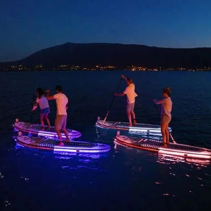 Aqua Marina | Glow 10'4' All-Around iSUP with Ambient Light System – 3.15m/15cm with Safety Leash