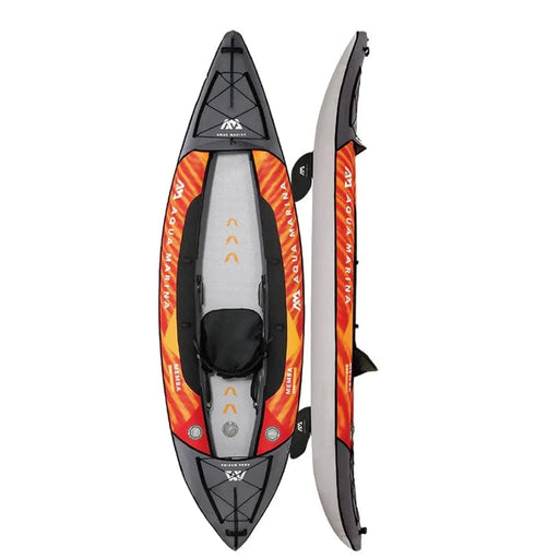 Aqua Marina | Memba Memba 12'10' -390 Recreational Kayak – 2-Person Inflatable Deck Kayak with Paddle Set