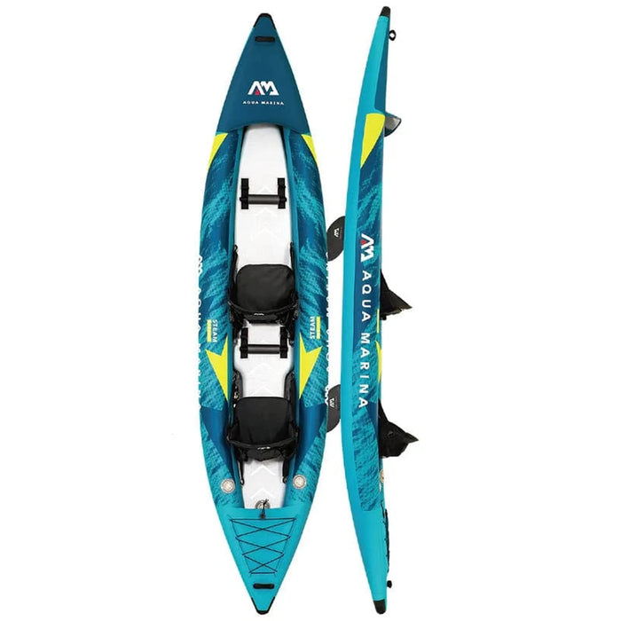 Aqua Marina | Steam-312 – Versatile/Whitewater Kayak, 1-Person, 3.12m/35", DWF Deck Paddle Excluded