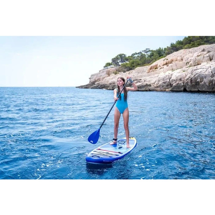 Aqua Marina | Vibrant 8'0" Youth All-Around iSUP – 2.44m/10cm with Paddle and Safety Leash