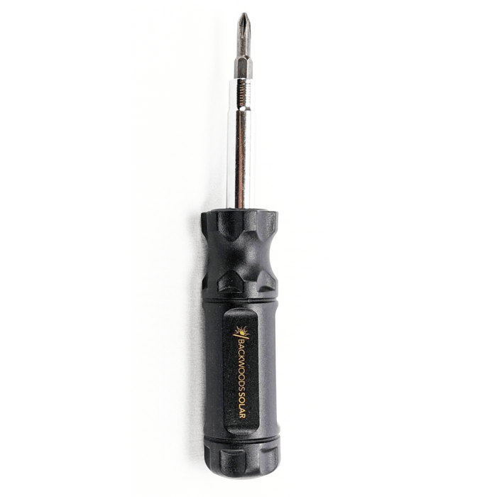 Backwoods Solar | 6-in-1 Screwdriver