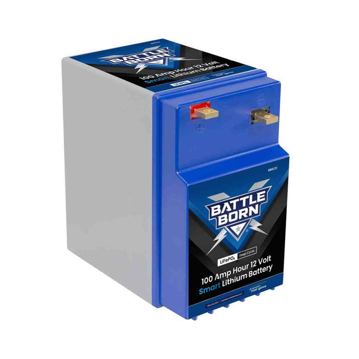 Battle Born | 100Ah 12V GC2 Smart LiFePO4 Deep Cycle Battery