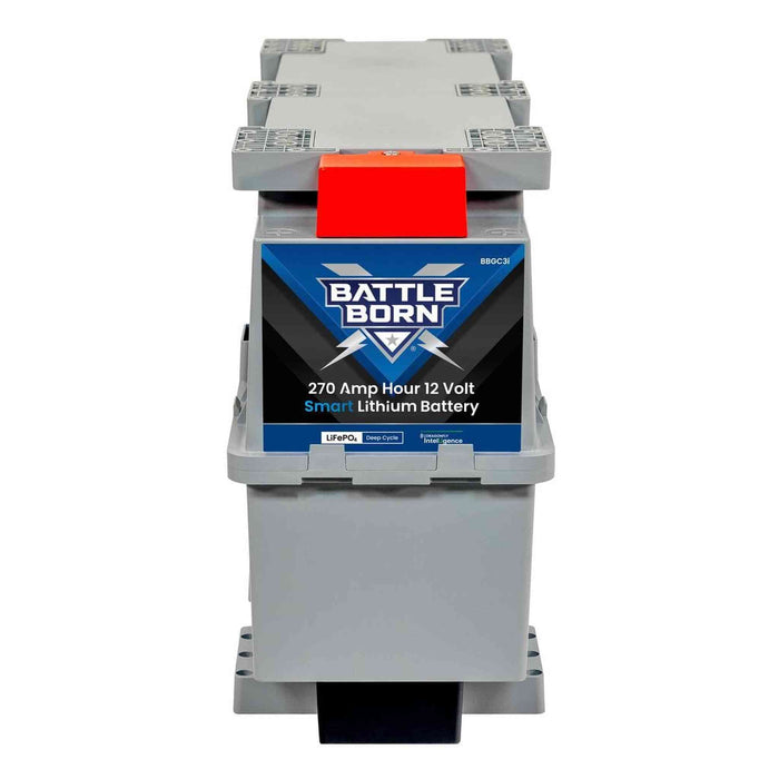 Battle Born | 270Ah 12V GC3 Smart LiFePO4 Deep Cycle Battery