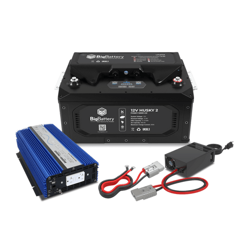 Big Battery | 12V 1X HUSKY 2 KIT – AIMS + CHARGER