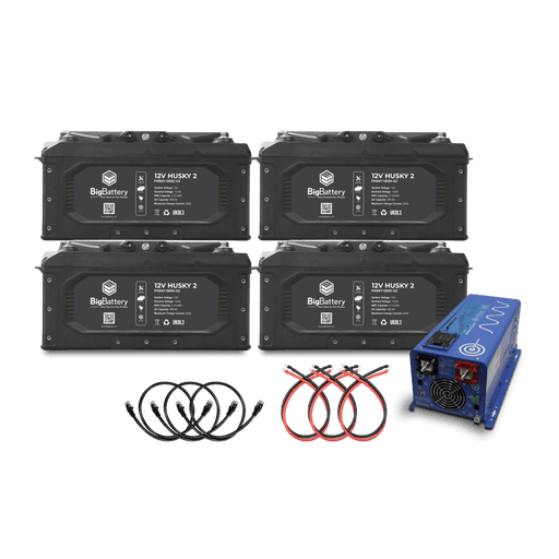 Big Battery | 12V 4X HUSKY 2 KIT – AIMS