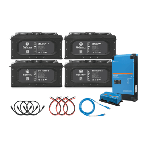 Big Battery | 24V 4X HUSKY 2 KIT – Victron image 1