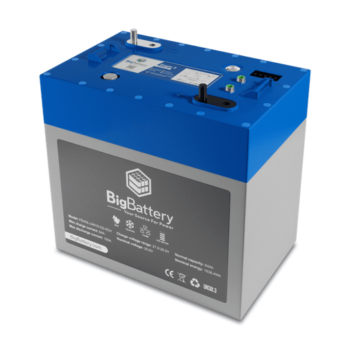 Big Battery | 24V EAGLE 2 | LiFePO4 | 64Ah | 1.63kWh