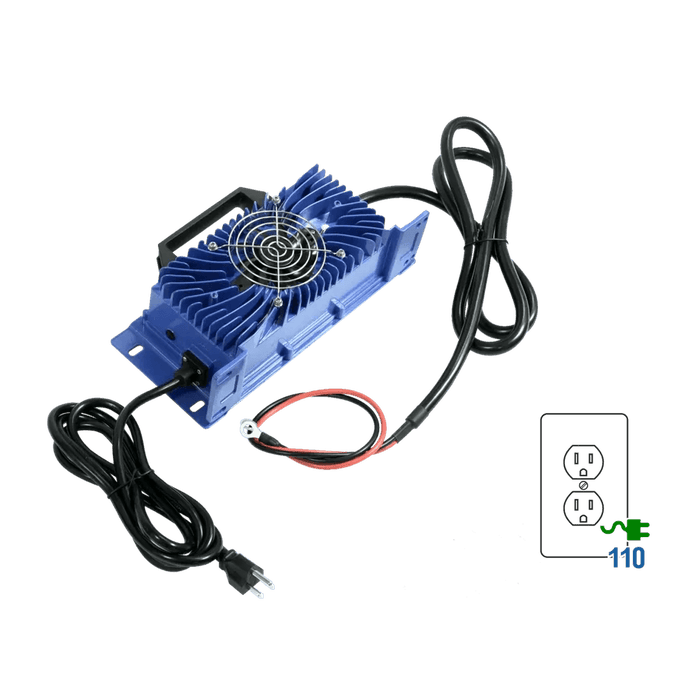Big Battery | 48V 110V AC 20A IP65 Blue Charger 57.6V DC