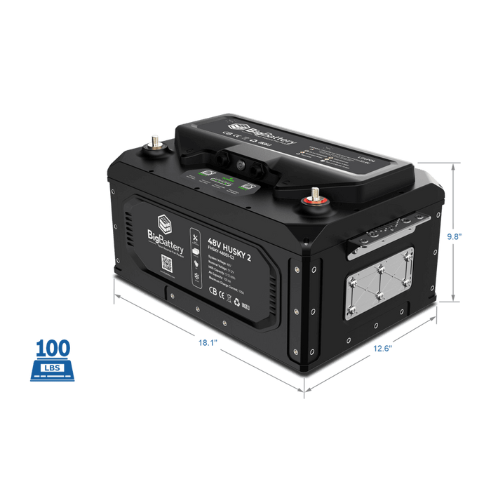 Big Battery | 48V HUSKY 2 | LiFePO4 | 100Ah | 5.12kWh