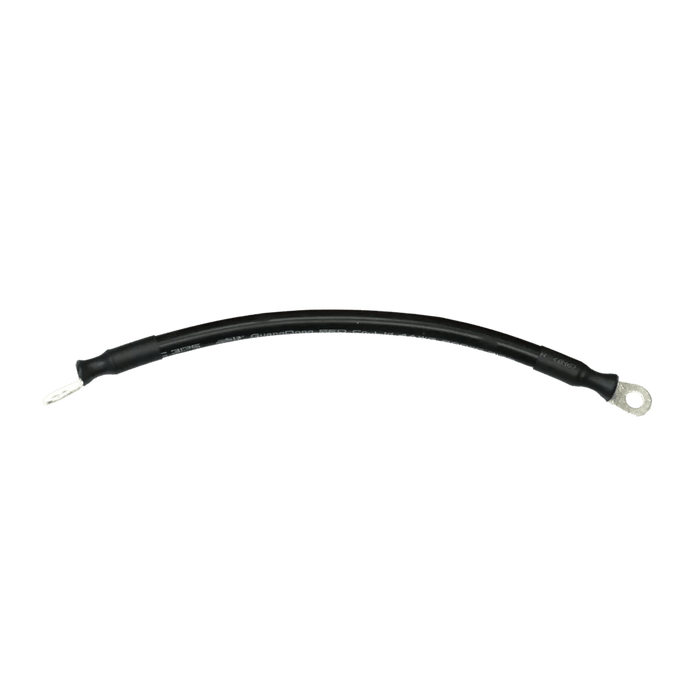 Big Battery | 4AWG Black Cable with 11 Inches Ring to Ring Terminal