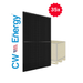 CW Energy | 410W Bifacial Solar Panel | WT410-108PMB10 Pallet of 35 Qty.
