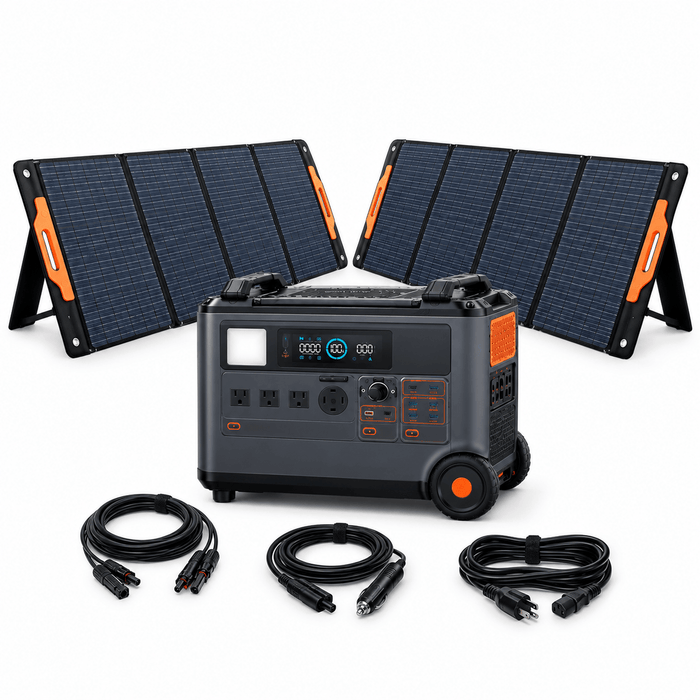 Oscal | PowerMax | 3600SE 3600W Portable Power Station + 2*400W Portable Solar Panels