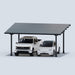 Chiko | USA Residential Steel Carport | Black | Solar Pergola | Solar Gazebo