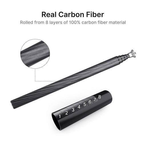 Coalax | 100% Pure Carbon Fiber Selfie Stick for Magic Arm, Vlogging and Content Creation PRE-ORDER