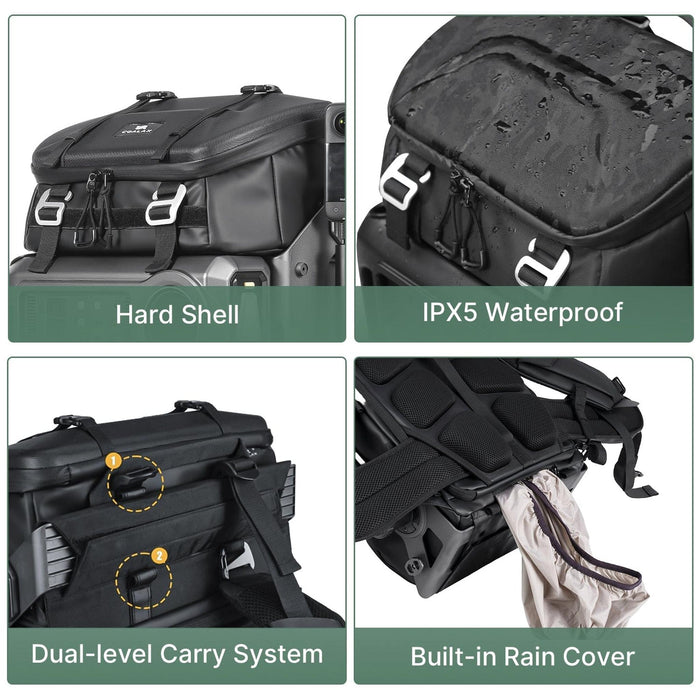 Coalax | Lancer300 Modular Power Backpack for Outdoor Work, Travel & Creation