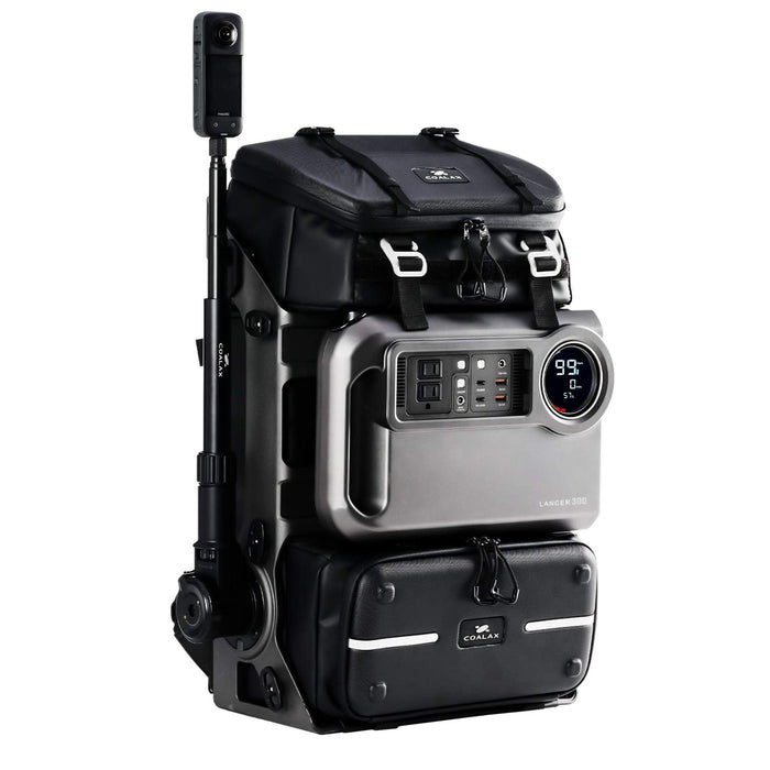 Coalax | Lancer300 Modular Power Backpack for Outdoor Work, Travel & Creation