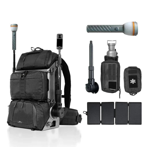 Coalax | Ranger Outdoor Bundle Selfie Backpack for Hands-Free Vlogging, Travel and Outdoor Adventures