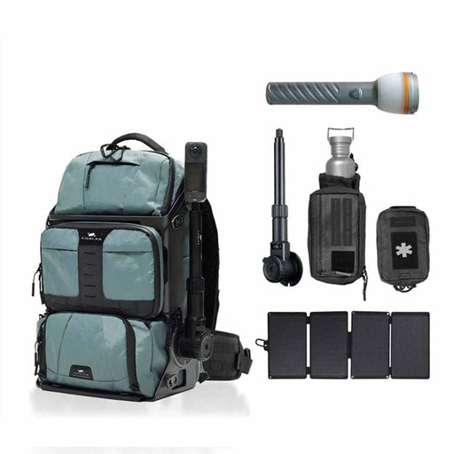 Coalax | Ranger Outdoor Bundle Selfie Backpack for Hands-Free Vlogging, Travel and Outdoor Adventures