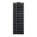 Custom Marine | 100 Watt Walkable Semi Rigid Shade Tolerant Solar Panel with Polycarbonate & J-Mount Brackets - Sunpower A+ Grade 24.4% Efficient Cells