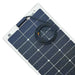 Custom Marine | 100 Watt Walkable Semi-Rigid Solar Panel - Carbon Fiber Series - Sunpower A+ Grade 24.4% Efficient Cells