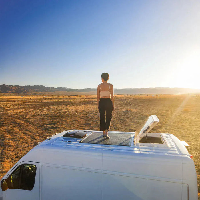 Custom Marine | 110/120/225 Watt Walkable Semi-Rigid Solar Panel - PERC Cells