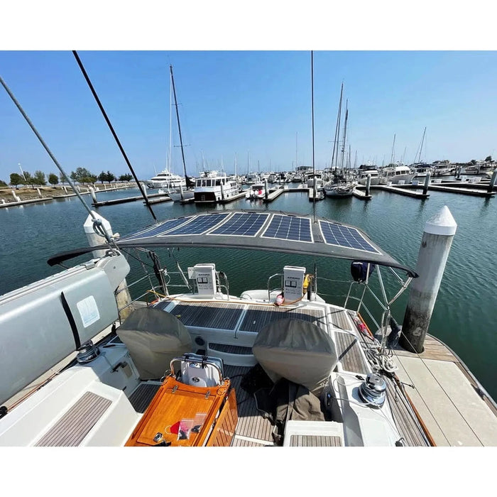Custom Marine | 120 Watt Flexible Solar Panel - Sunpower A+ Grade 24.4% Efficient Cells