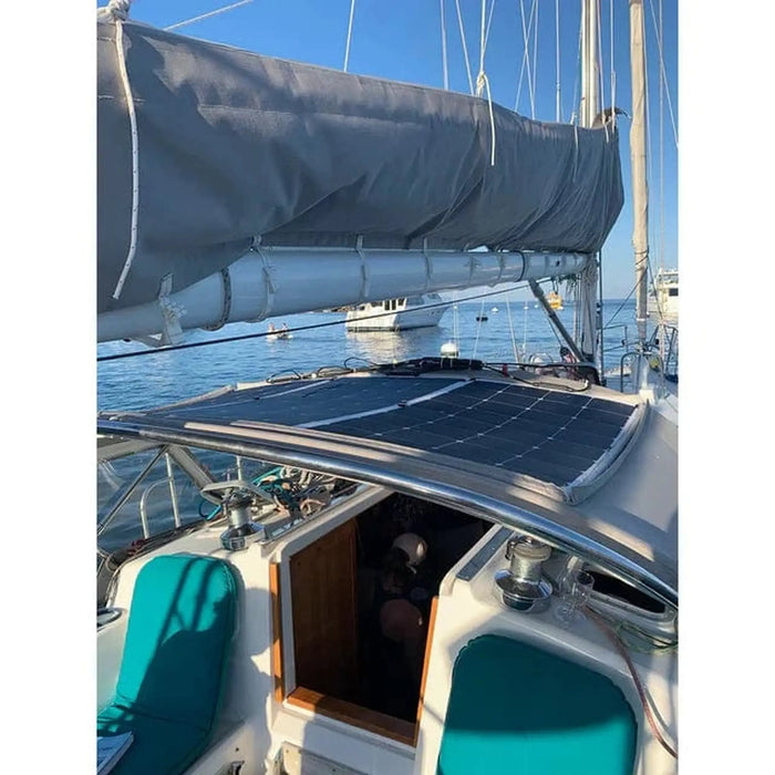 Custom Marine | 120 Watt Flexible Solar Panel - Sunpower A+ Grade 24.4% Efficient Cells