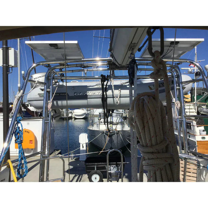 Custom Marine | 120 Watt Rigid Marine Solar Panel - Sunpower A+ Grade 24.4% Efficient Cells