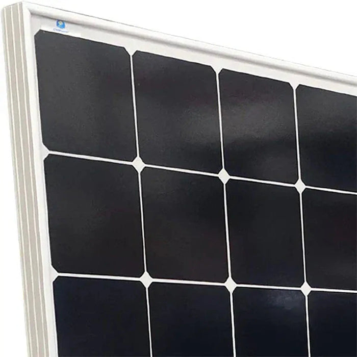 Custom Marine | 120 Watt Rigid Marine Solar Panel - Sunpower A+ Grade 24.4% Efficient Cells