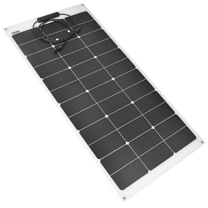 Custom Marine | 120 Watt Shade Tolerant Flexible Solar Panel - Sunpower A+ Grade 24.4% Efficient Cells
