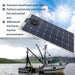 Custom Marine | 120 Watt Walkable Solar Panel - Sunpower A+ Grade 24.4% Efficient Cells