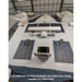 Custom Marine | 125 Watt Walkable Semi Rigid Solar Panel with Polycarbonate & J-Mount Brackets - Sunpower A+ Grade 24.4% Efficient Cells