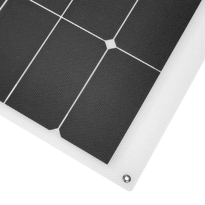 Custom Marine | 130 Watt Shade Tolerant Flexible Marine Solar Panel - Sunpower A+ Grade 24.4% Efficient Cells
