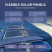 Custom Marine | 130 Watt Shade Tolerant Flexible Marine Solar Panel - Sunpower A+ Grade 24.4% Efficient Cells
