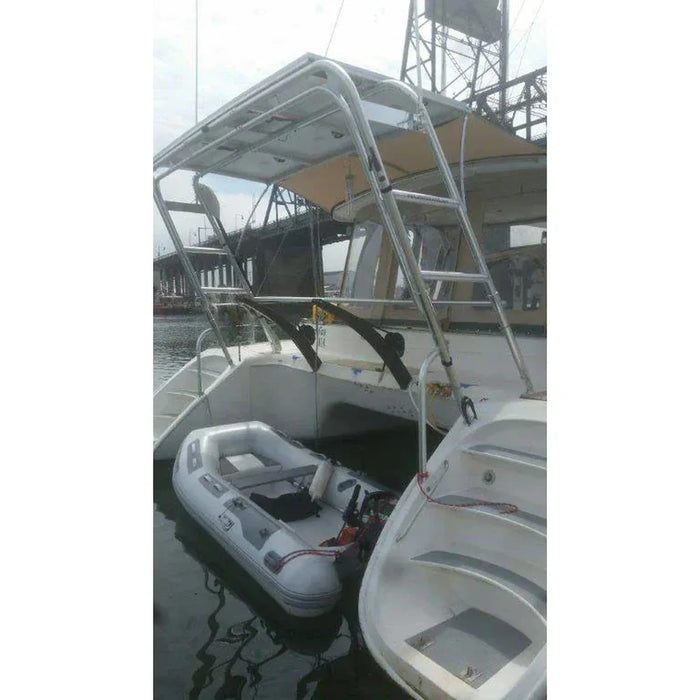 Custom Marine | 145 Watt 24.4% Efficient Cells Marine Rigid Marine Solar Panel - Sunpower A+ Grade