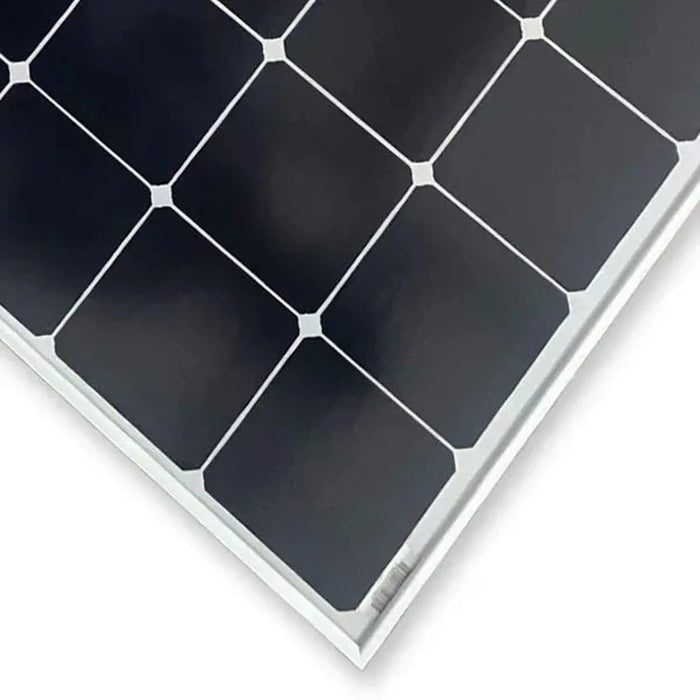Custom Marine | 145 Watt 24.4% Efficient Cells Marine Rigid Marine Solar Panel - Sunpower A+ Grade