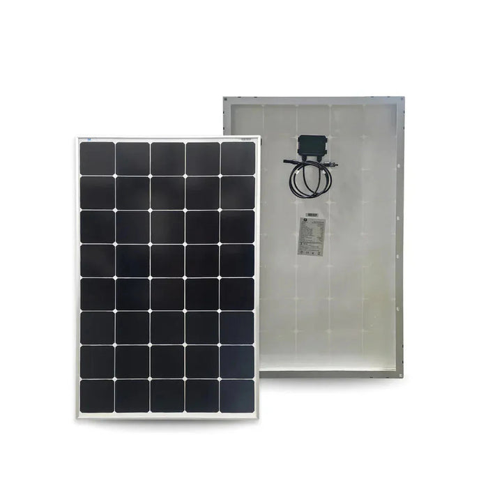Custom Marine | 145 Watt 24.4% Efficient Cells Marine Rigid Marine Solar Panel - Sunpower A+ Grade